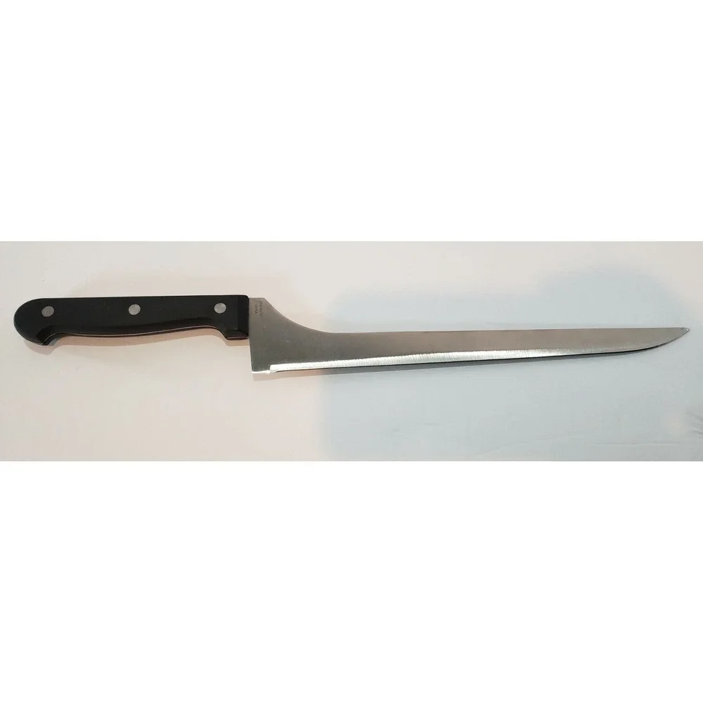 Ronco Showtime Six‎ Star #3 Stainless Steel Kitchen Black Fillet Knife Cutlery